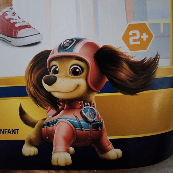 NWT Paw Patrol The Movie Liberty Dog Halloween Costume 2T Outfit & Hat Cute New - Picture 7 of 8